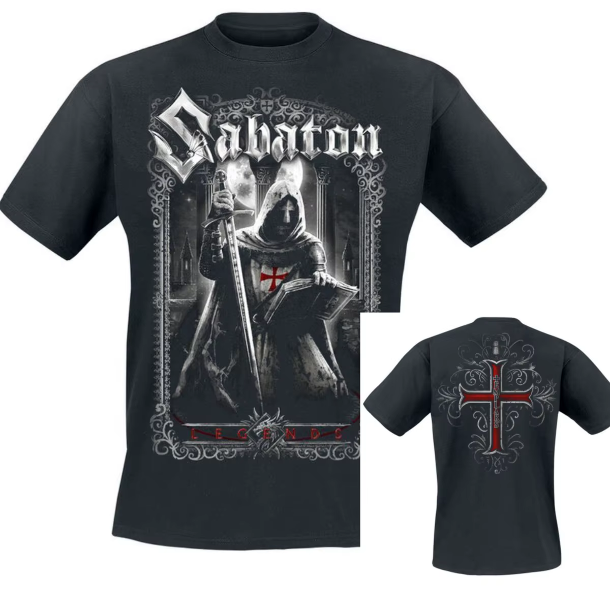 T-Shirt Sabaton pour hommes et femmes