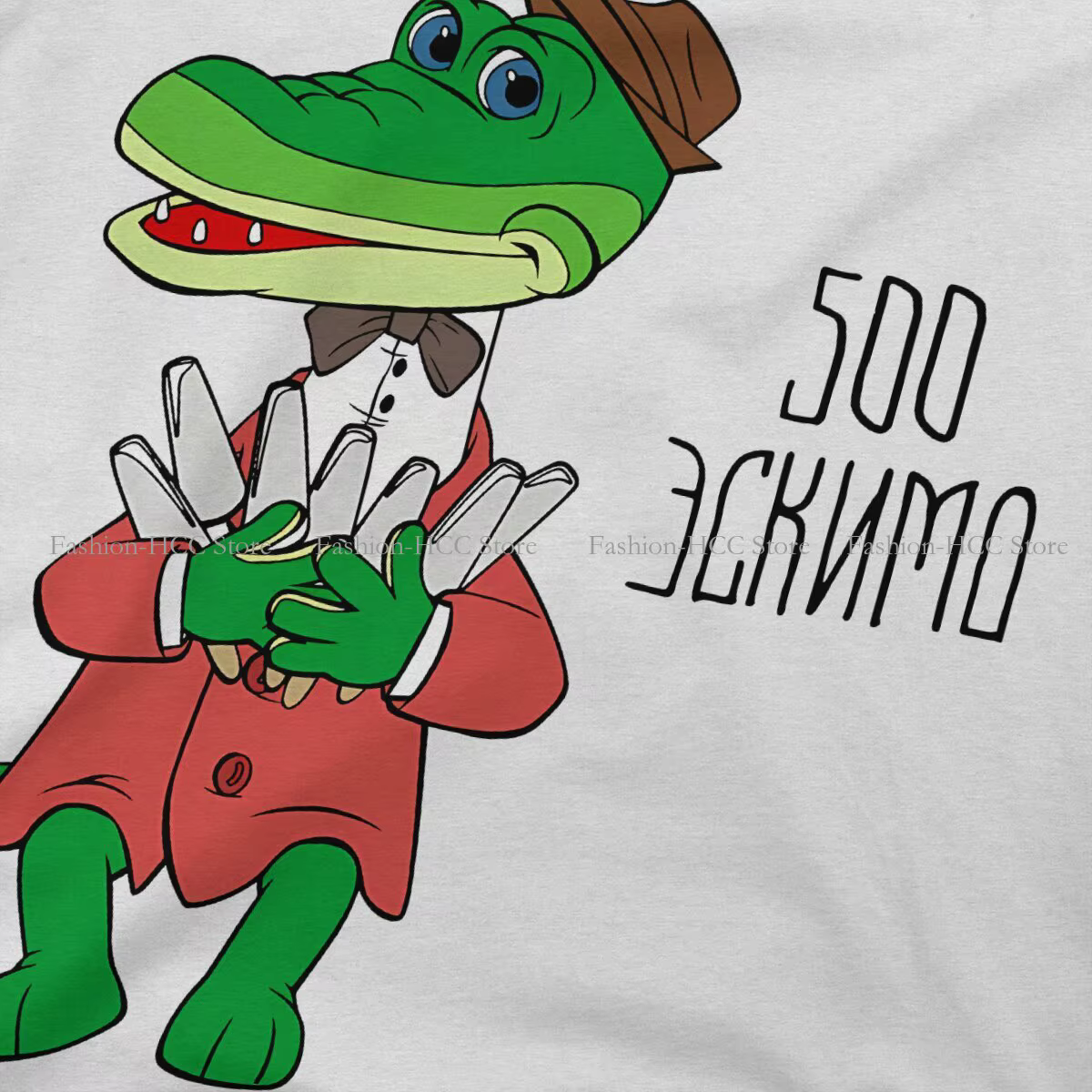 Cheburashka Che Burashka Gena Économie de dessin animé russe, 500 Popsicle Crocodile Funny Soviet Zones distinctives moi T Shirt Funny Y-