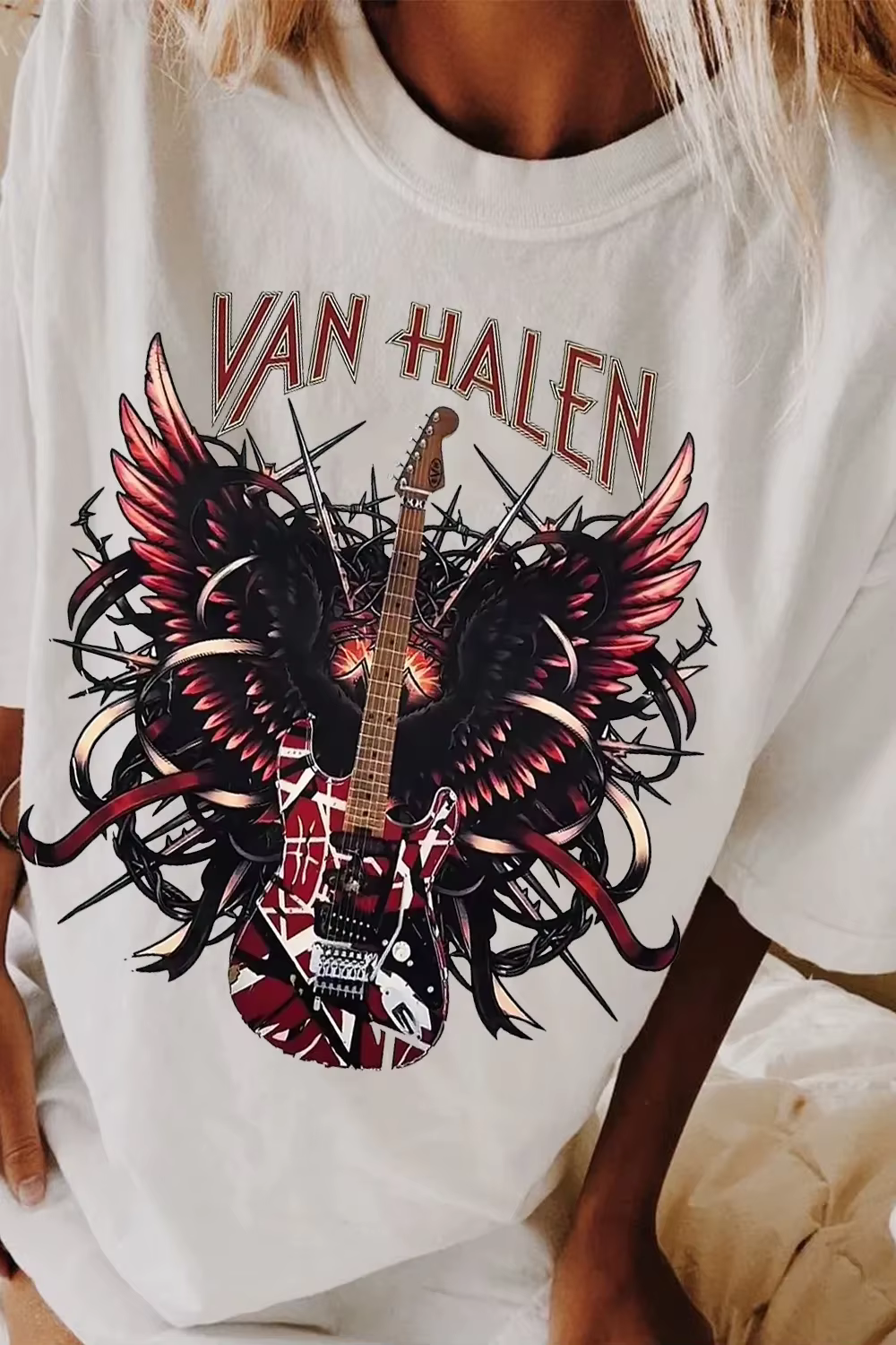 T-shirt unisexe Van Halen 2026 pour homme et femme