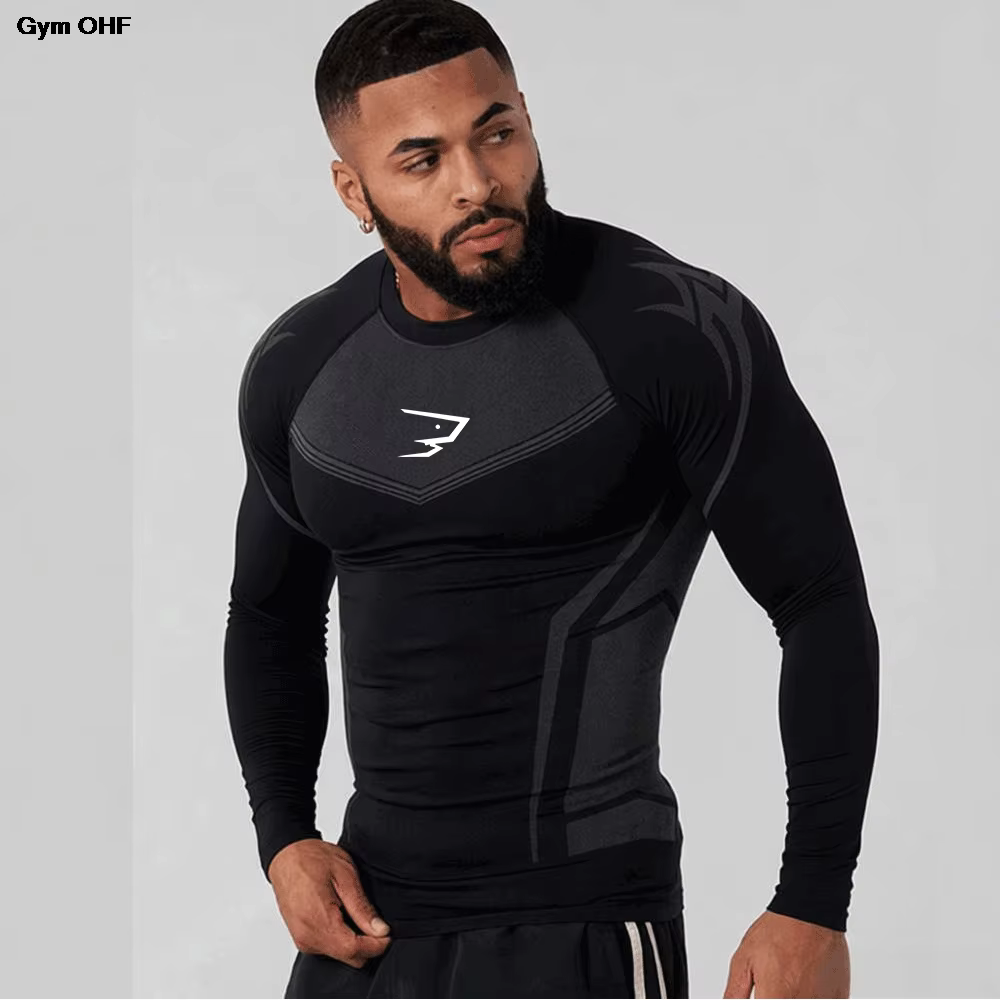 T-shirt de sport à compression pour homme
