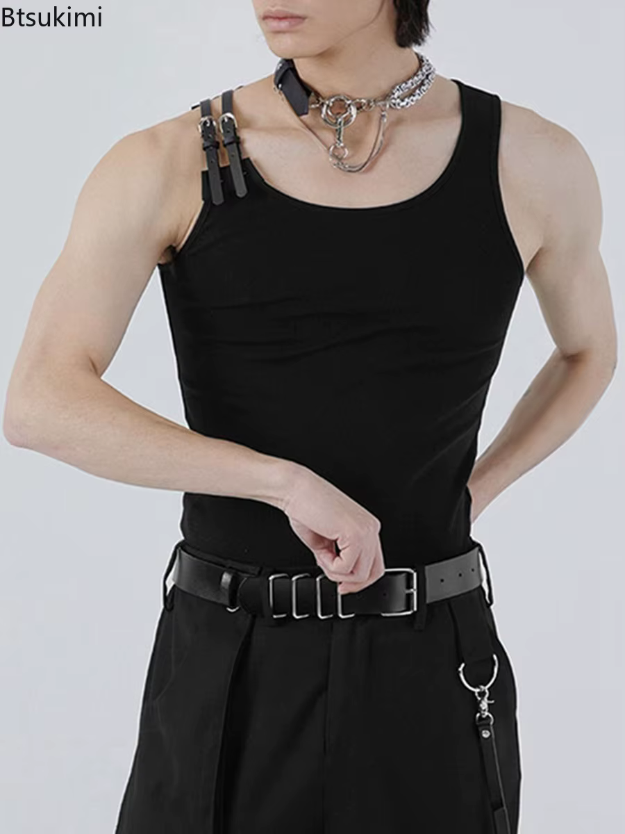 Débardeurs en coton sexy pour hommes
