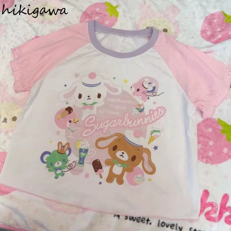 T-shirt court pour femmes