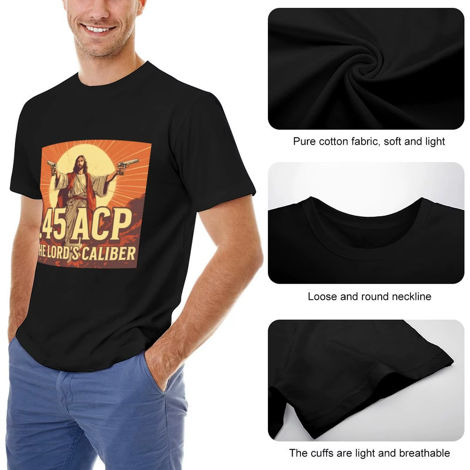T-Shirt du décent bre du Seigneur 45 pour Homme