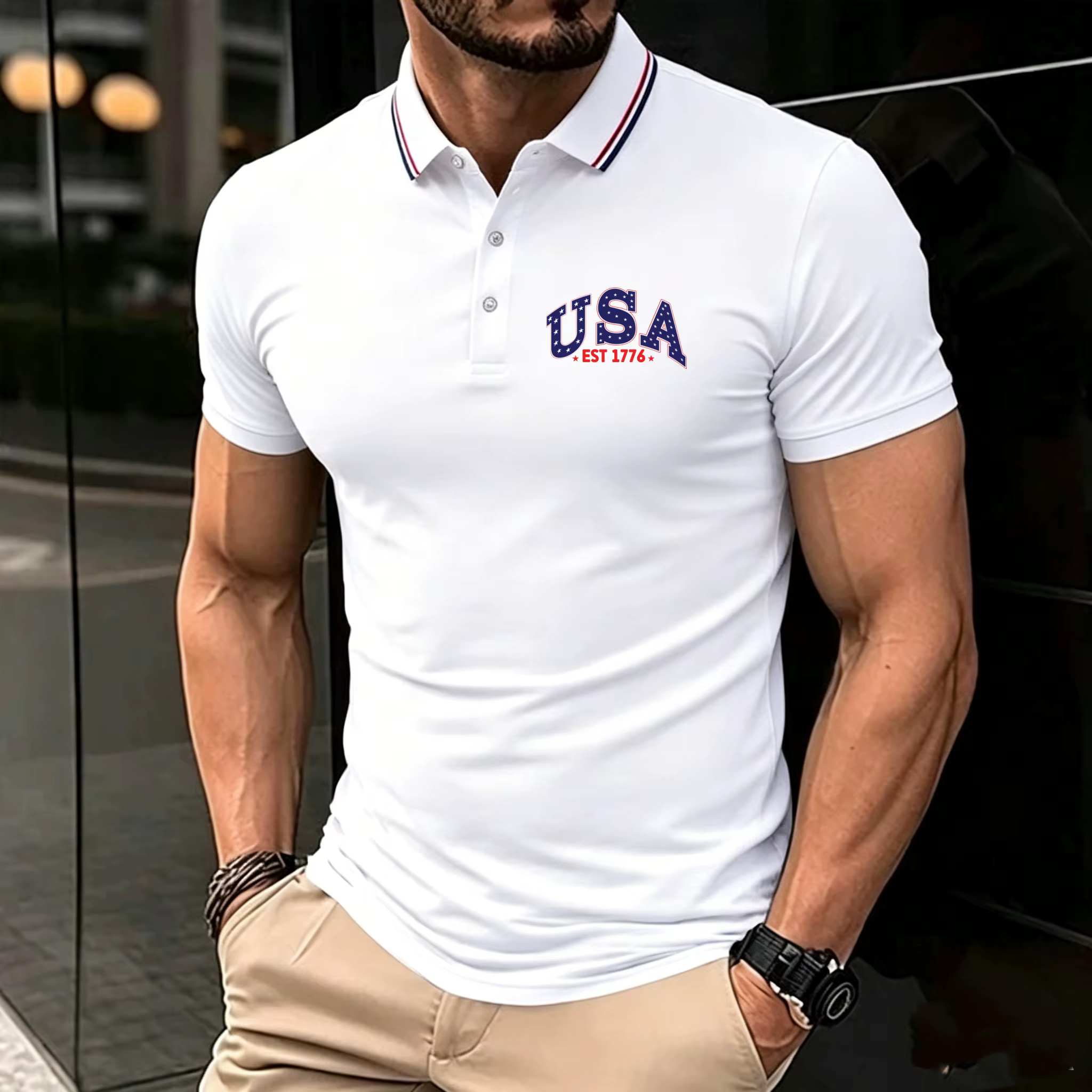 Chemises polo pour hommes