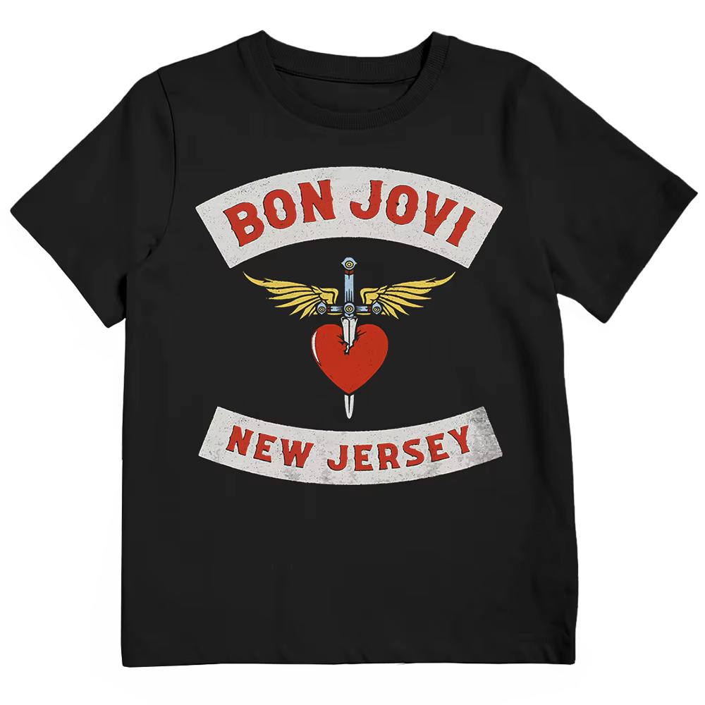 Bande de Rock en métal lourd Bon Jovi Keep The Faith USA Tour 1993 Album Concert Merch décontracté ample Punk