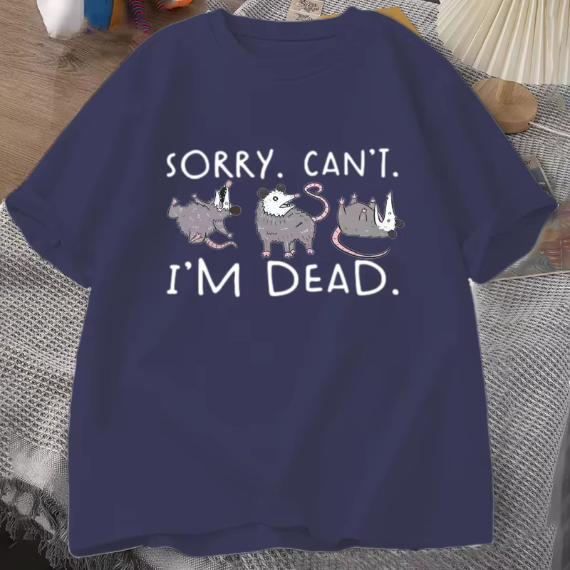 Nouveau Possum T-Shirt pour Opossum amant drôle graphique