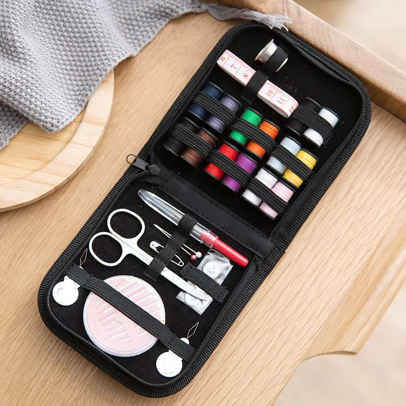 Nouvel ensemble de fournitures de couture Premium-Kit complet d'aiguilles et de fils pour débutants