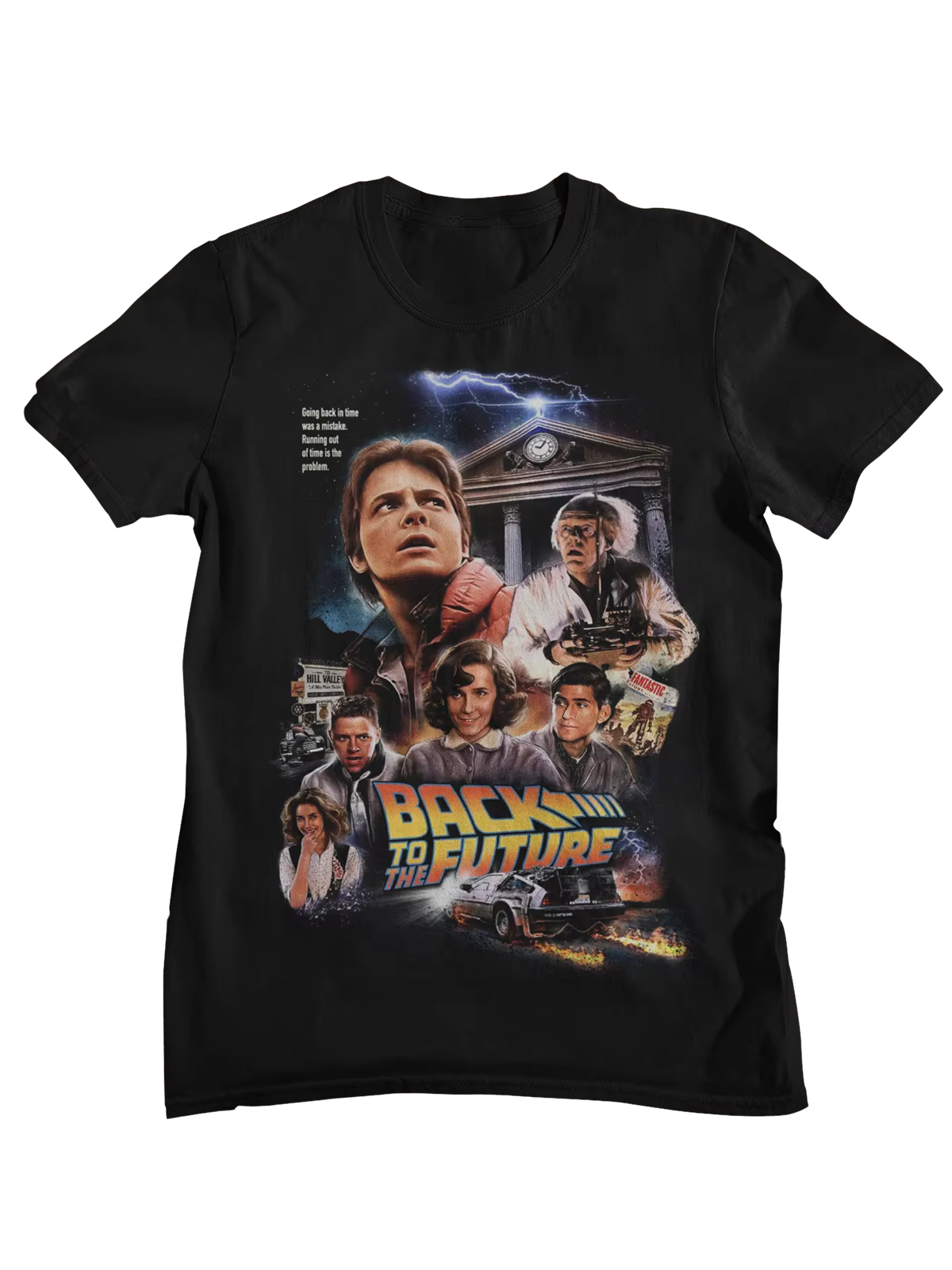 T-shirt imprimé rétro pour hommes