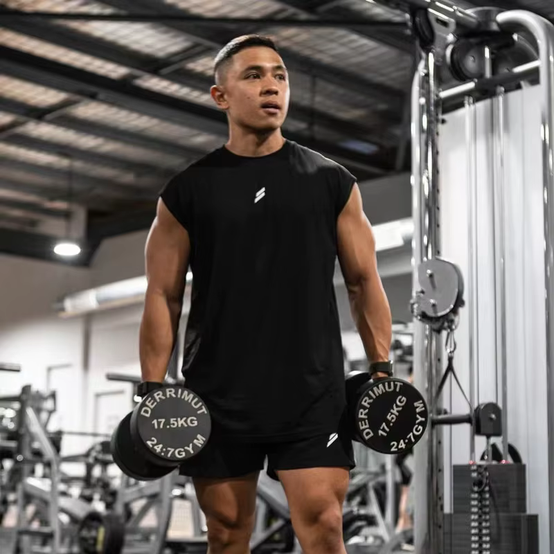 T-shirt sans manches pour hommes