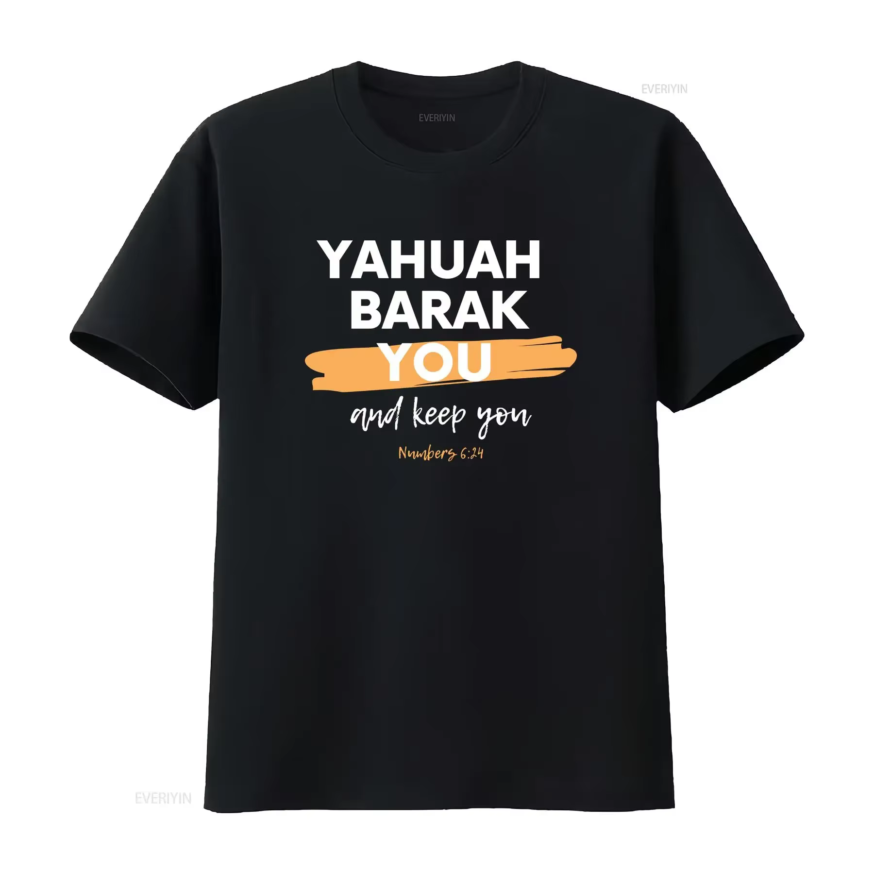 Yahuah Barak vous Softstyle t-shirt la plus haute vintage lavé vêtements de créateur de mode haut pour un usage quotidien homme graphique doux