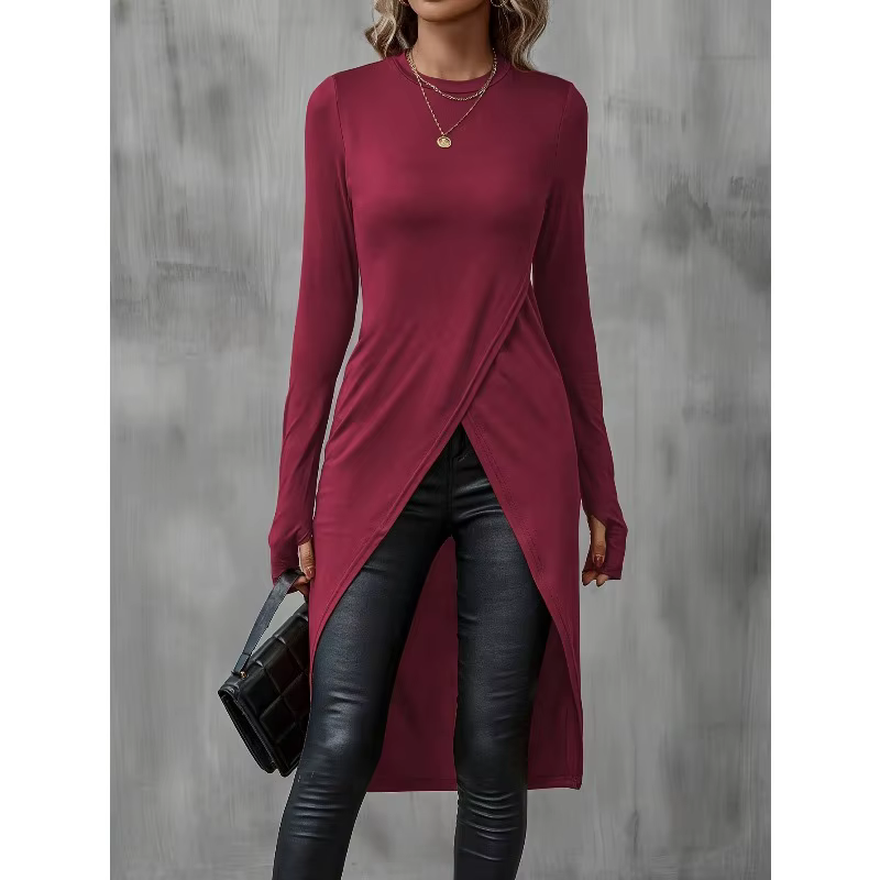 T-shirt basique pour femmes, Design littéraire et rétro étendu, haut de gamme