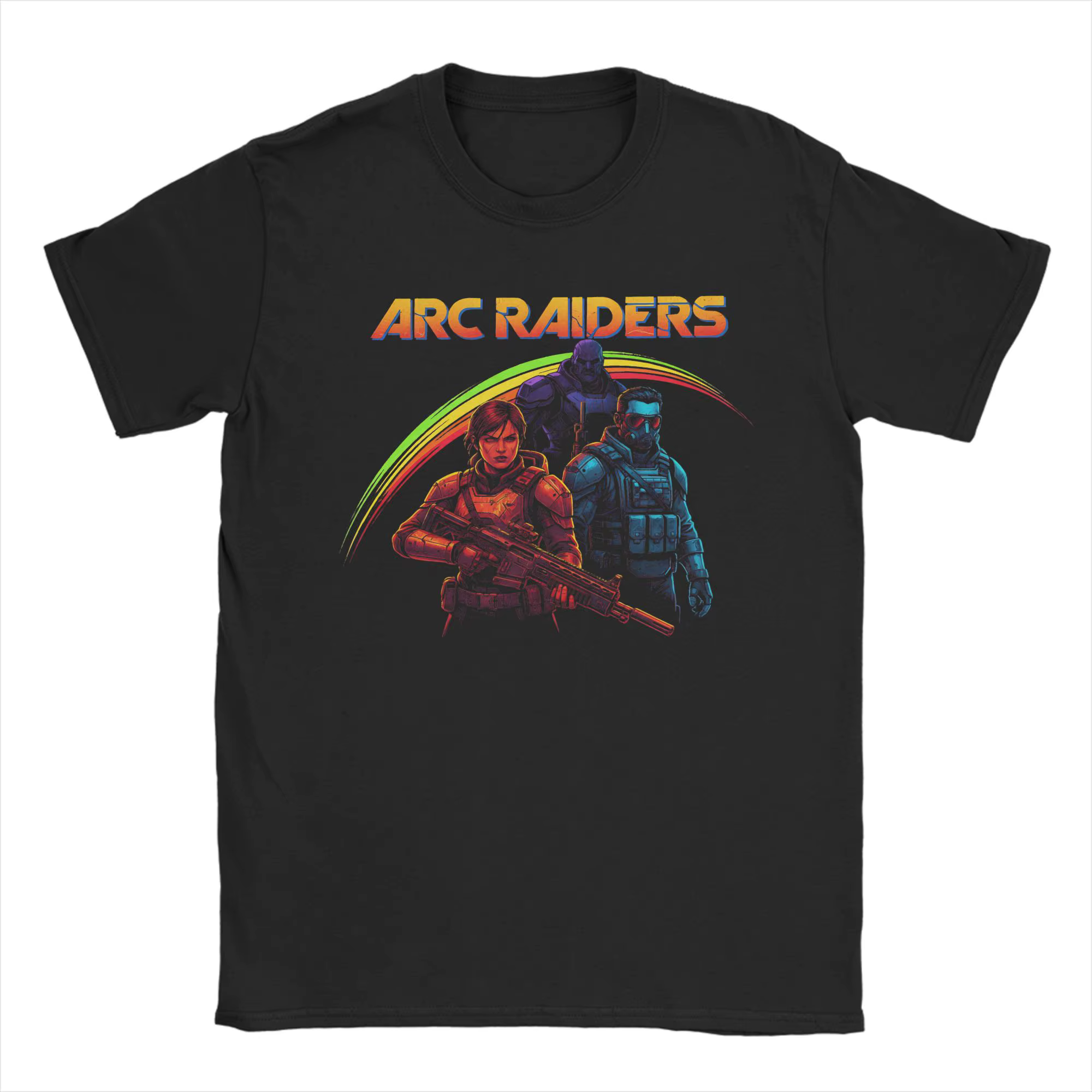 Shoot Game Arc Raiders t-shirts pour hommes femmes coton nouveauté T-Shirt col rond