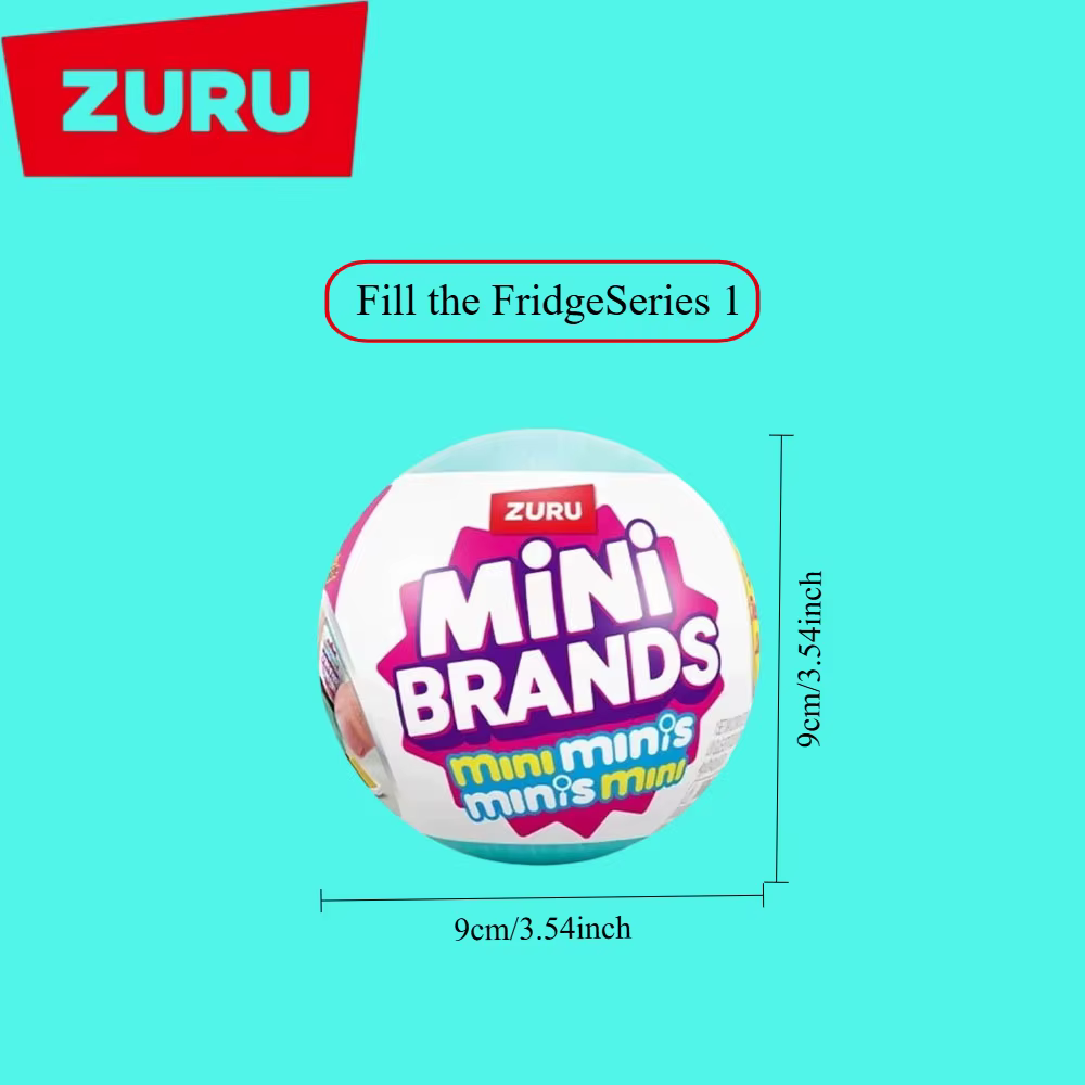 ZURU Mini Brands Food Fill The Fridge Série 1 Plauset