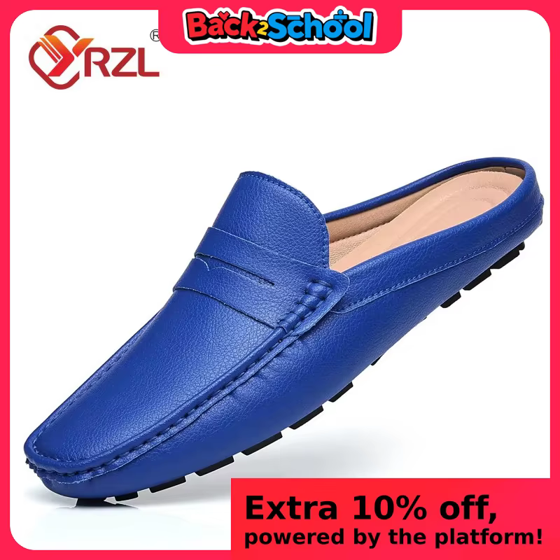 Mocassins d'été en cuir PU pour homme