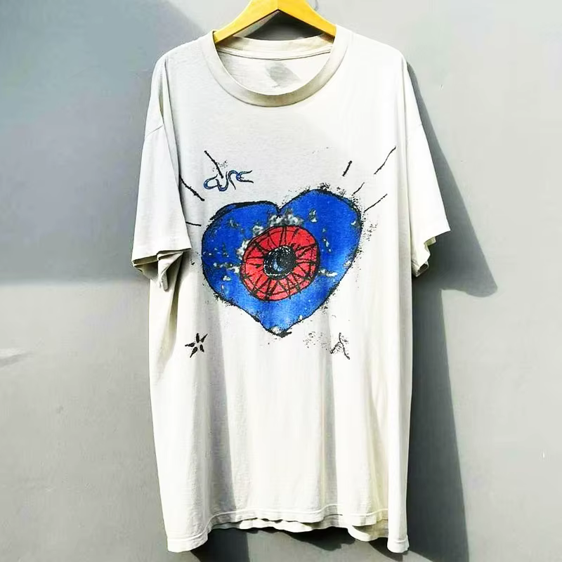T-shirt vintage décontracté The Cure Treatment Band 1992