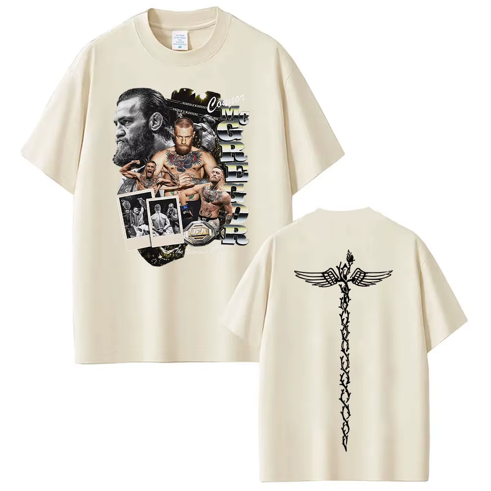 Conor Mcgregor The Notorious Vintage Graphic T-shirt pour hommes et femmes