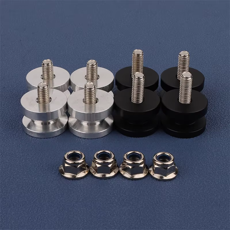 Support de boîtier supérieur de moto, plaque de Base, boucle, boîte arrière, coffre arrière, fixation rétractable et mécanisme d'attache de sécurité, accessoires de support de boîte latérale 4 pièces