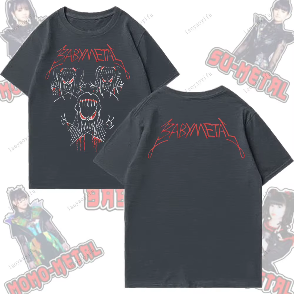 Babymetal groupe japonais T-shirt hommes Hip-hop
