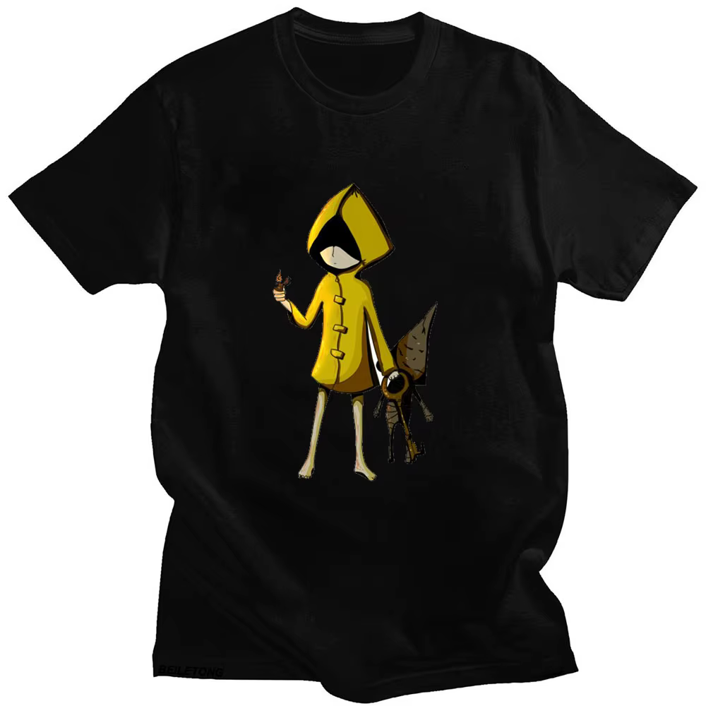T-shirt à manches courtes Little Nightmares Mono Cartoon Print