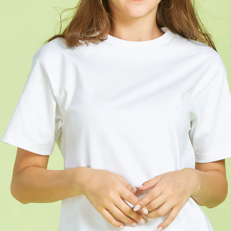 T-shirt uni pour hommes et femmes
