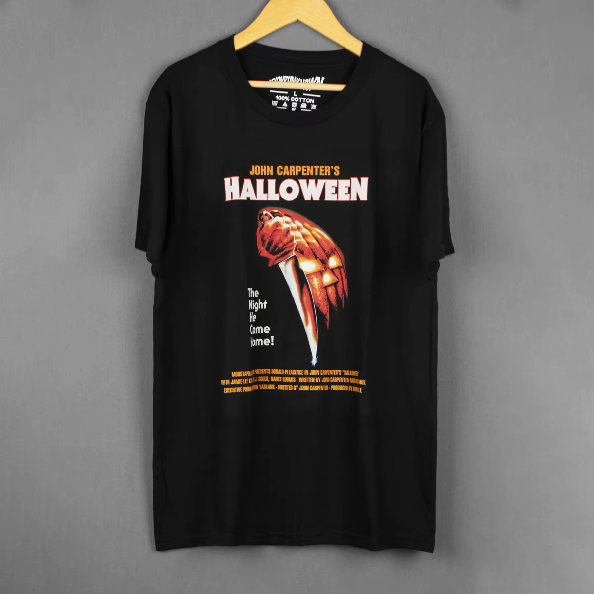 T-Shirt d'halloween Michael Myers film d'horreur Jason Voorhees Leatherface vêtements pour hommes chemise imprimée en coton à manches courtes