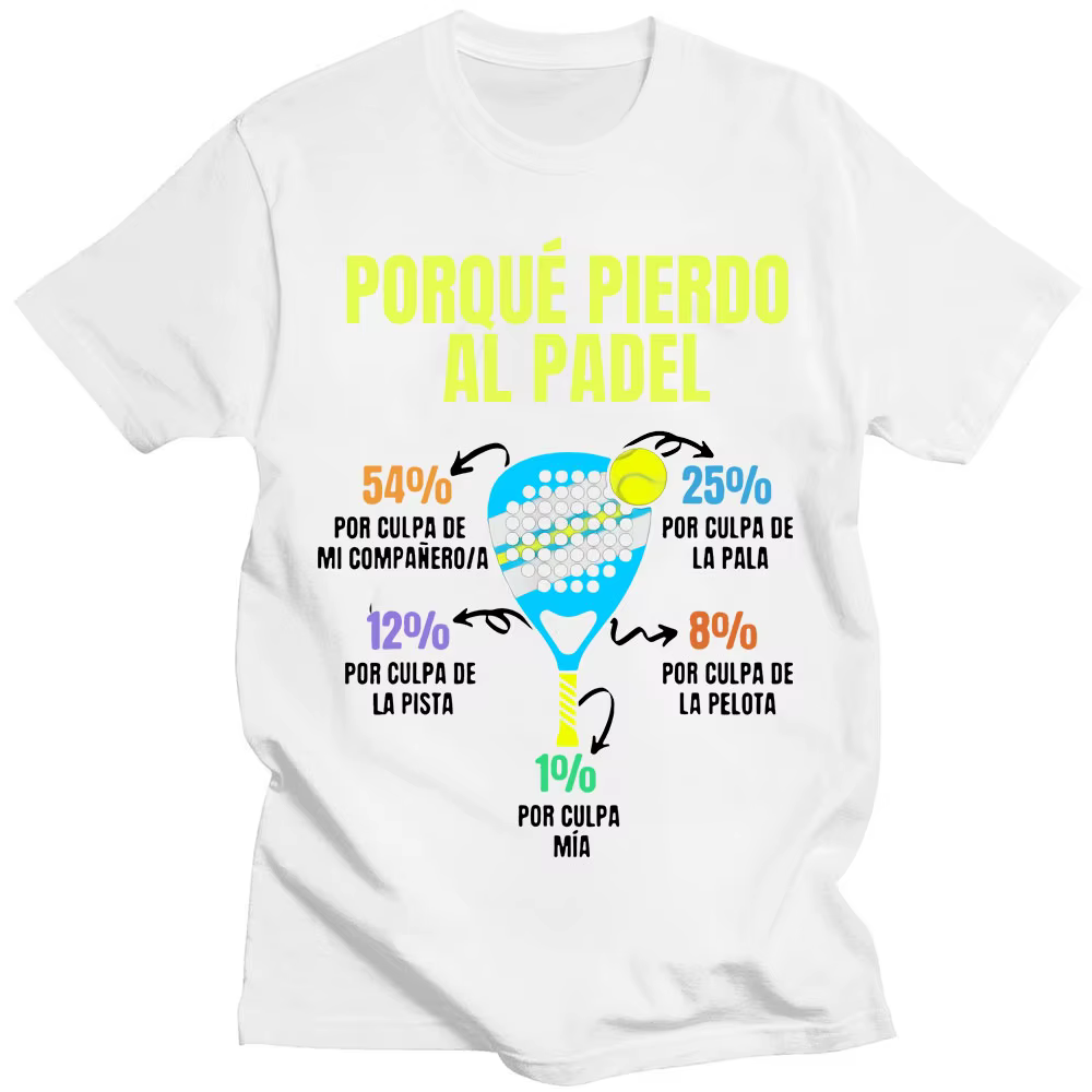 T-shirt de Padel Divertido pour hommes