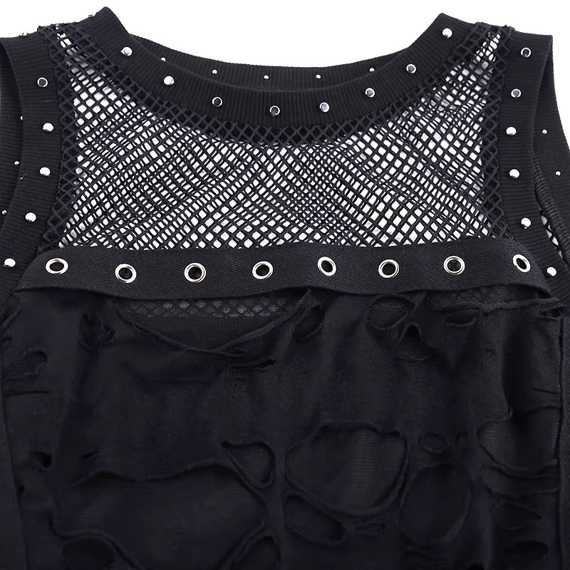 Débardeur gothique Punk pour femmes