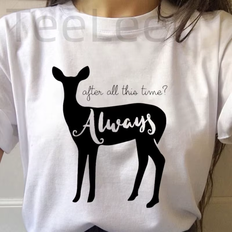 T-shirt pour Femme avec Imprimé de Cerf