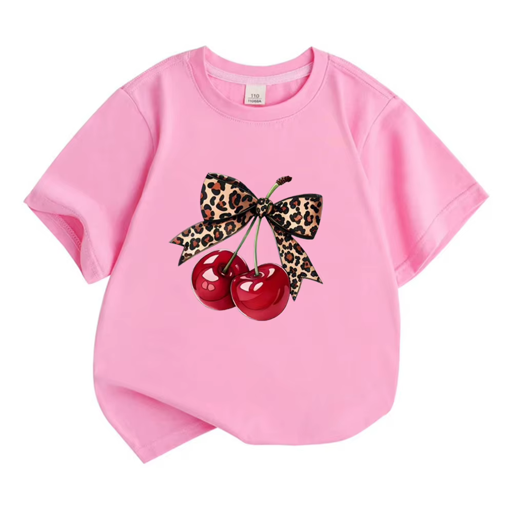 T-shirt pour enfants, T-shirts à manches courtes pour filles