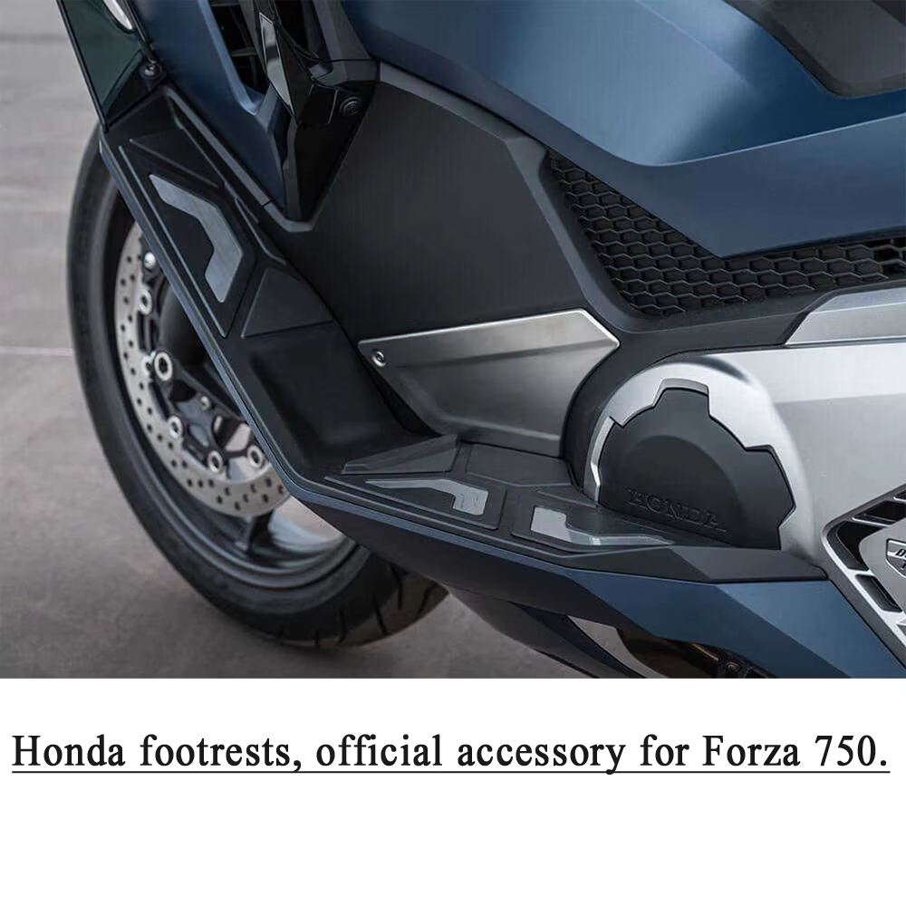 FORZA 750 nouvelle marque 100% accessoire de moto noir pour Honda FORZA 750 Forza 750 2025 pédale pièces de pédale noir