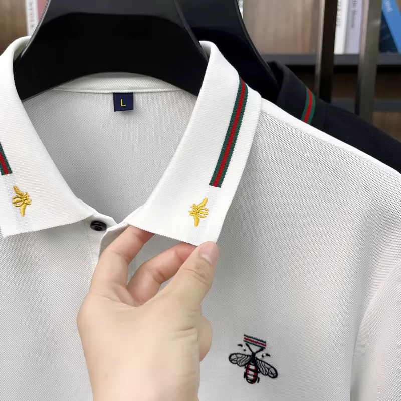 Polo homme de haute qualité à manches courtes
