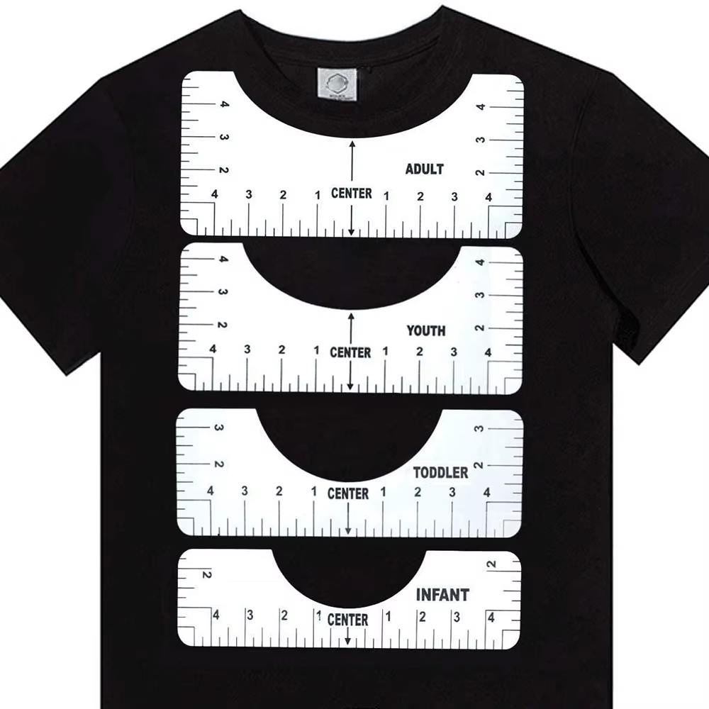 Règle de guidage de T-Shirt