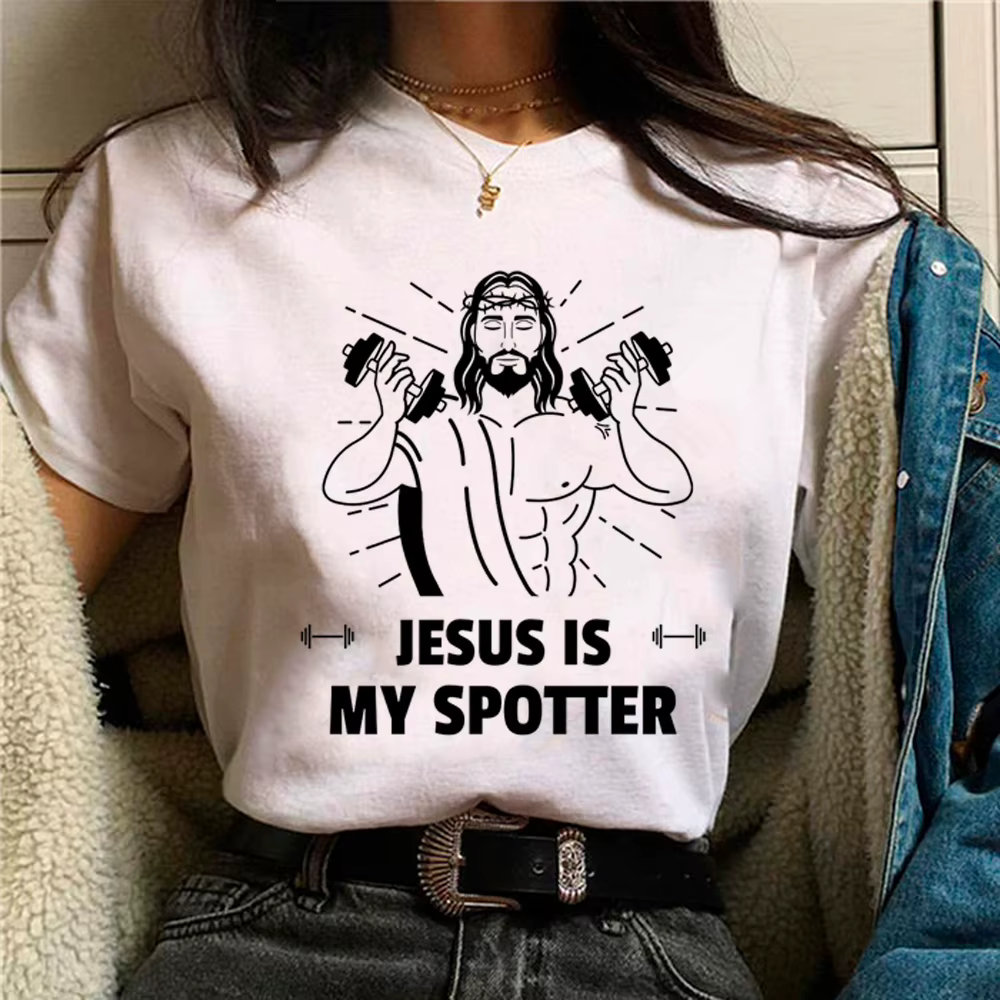 Crossfit Fitness t-shirts femmes manga graphique streetwear haut femme années 2000 vêtements de créateurs japonais