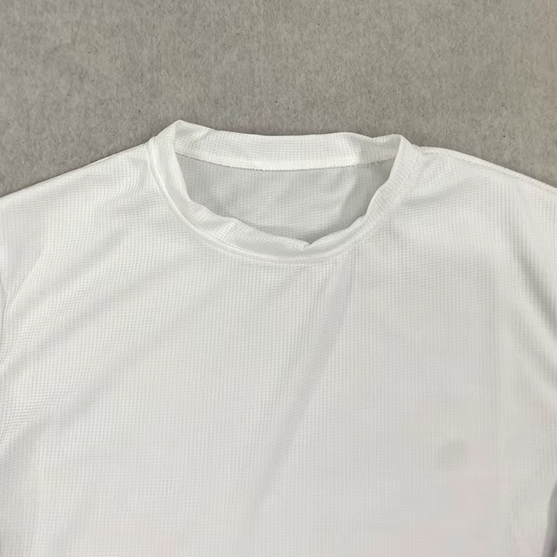 T-shirt à manches longues personnalisé style INS pour hommes et femmes
