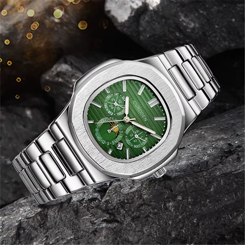 Montre Homme CURDDEN, Montre-bracelet à Quartz pour Homme