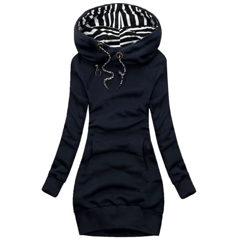 Robe à capuche décontractée