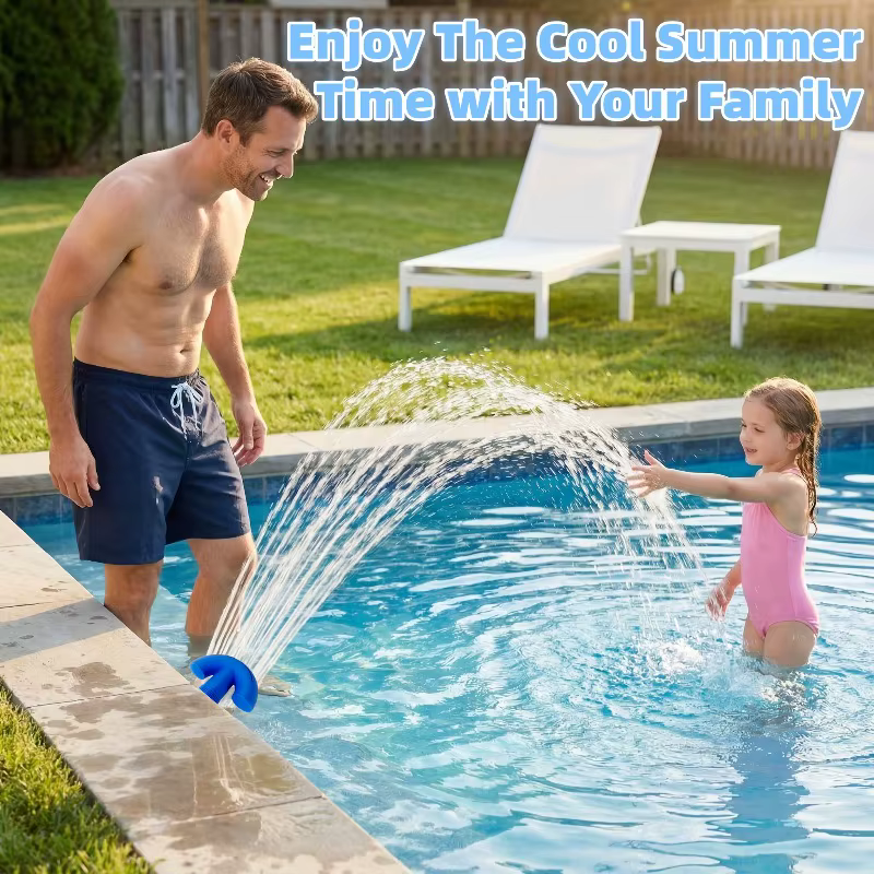 Ensemble de 1 ou 2 fontaines d'oxygénation pour piscine