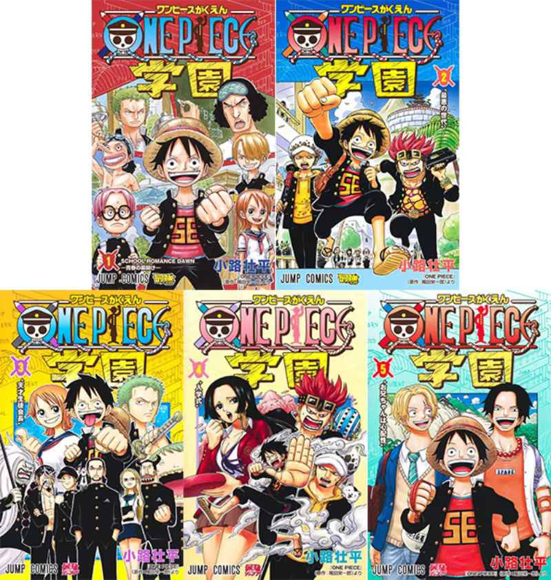 One Piece Academy, manga original japonais importé