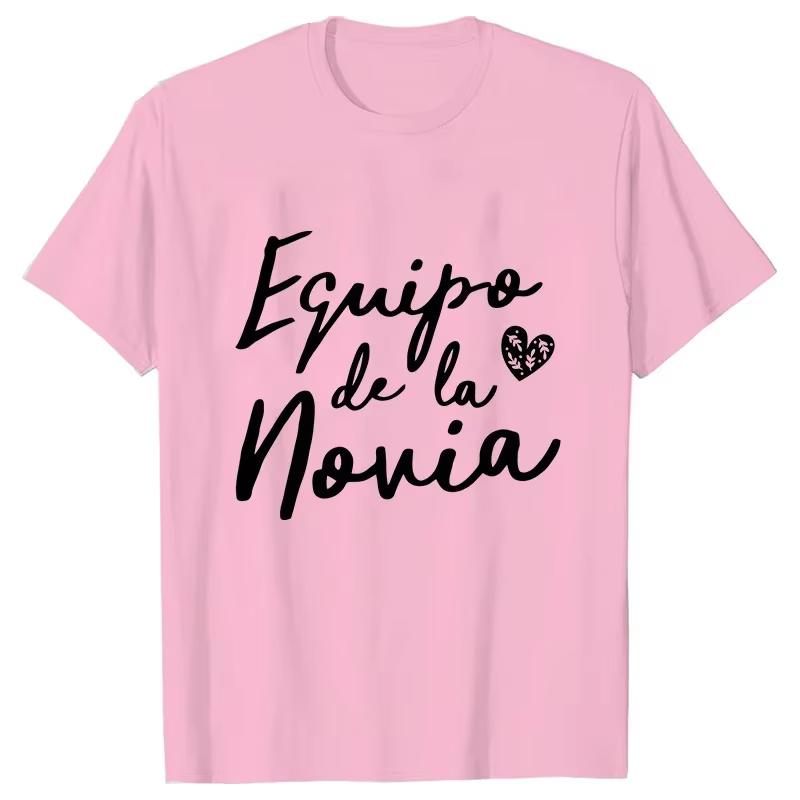 T-shirt Team Bride pour filles espagnoles
