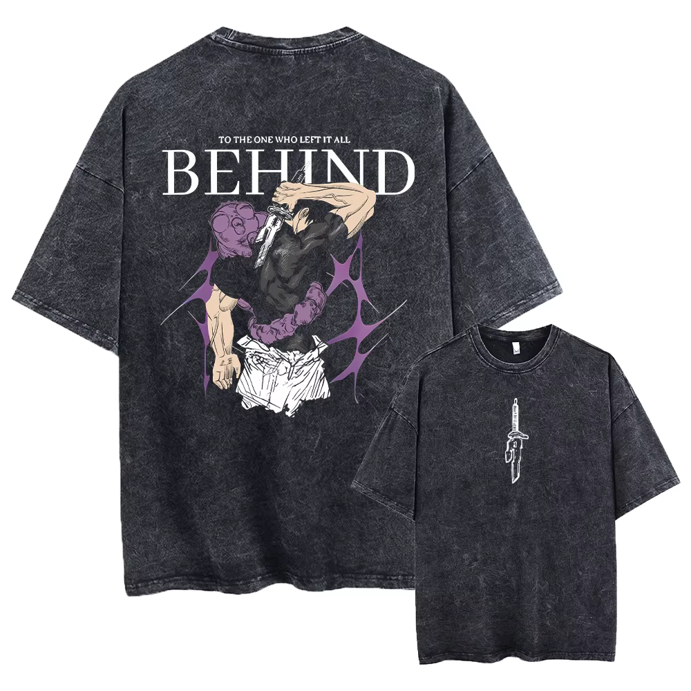 Fushigflats-T-shirt imprimé Toji pour hommes et femmes