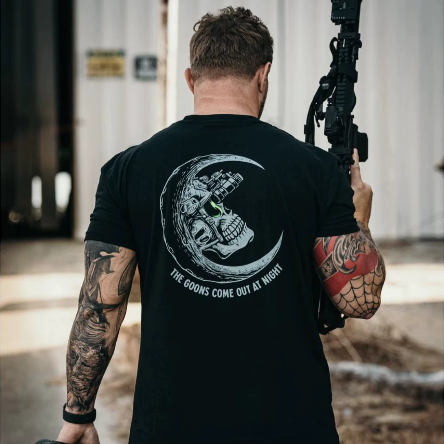 Vêtements pour hommes, t-shirts tactiques surdimensionnés