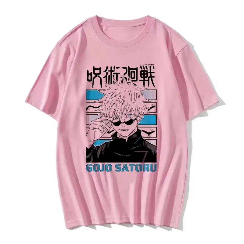 Gojo Satoru Anime Jujutsu Kaisen T-Shirt pour femmes t-shirts graphiques femme mode