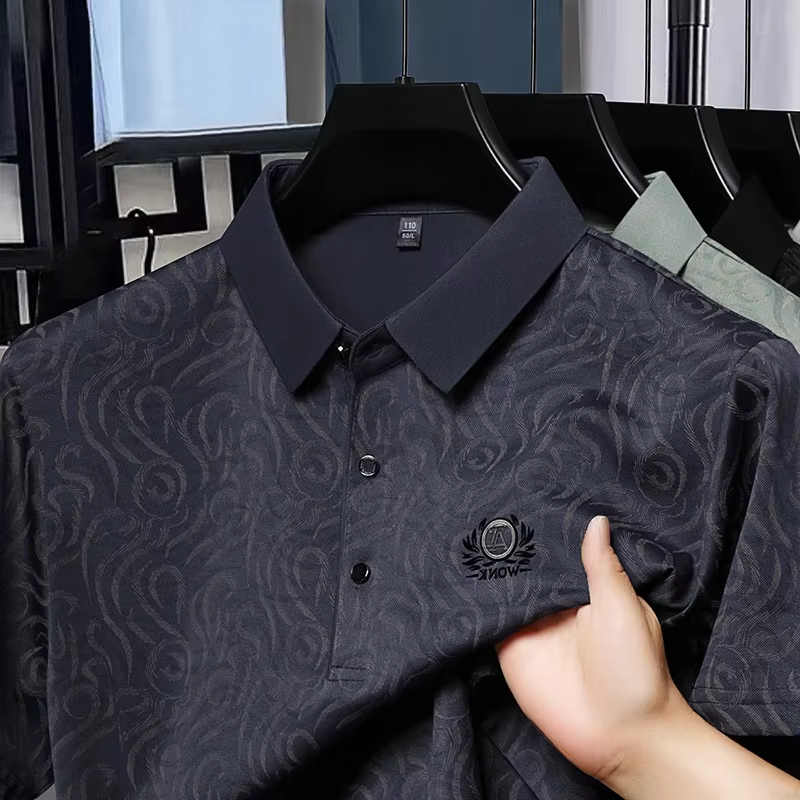 Nouveau Polo Homme 2026 à Séchage Rapide et Respirant à Manches Courtes pour Usage Quotidien et Occasions Professionnelles