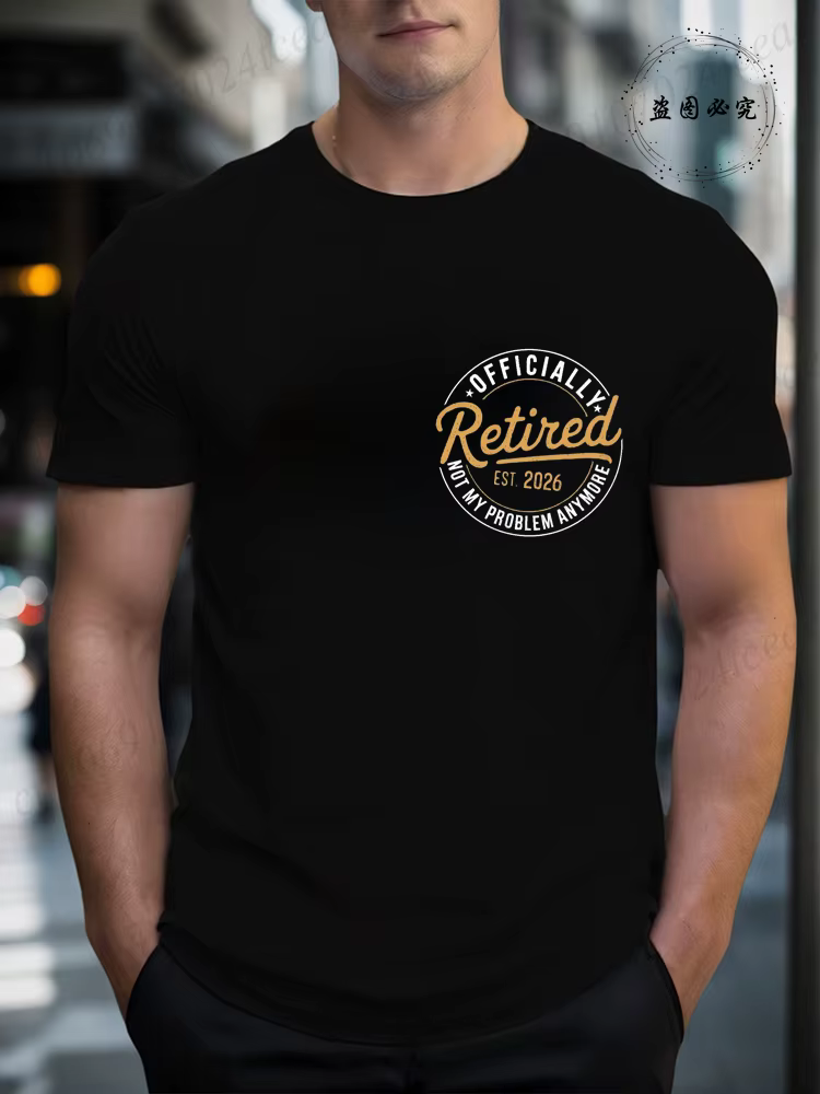 T-shirt drôle pour les retraités