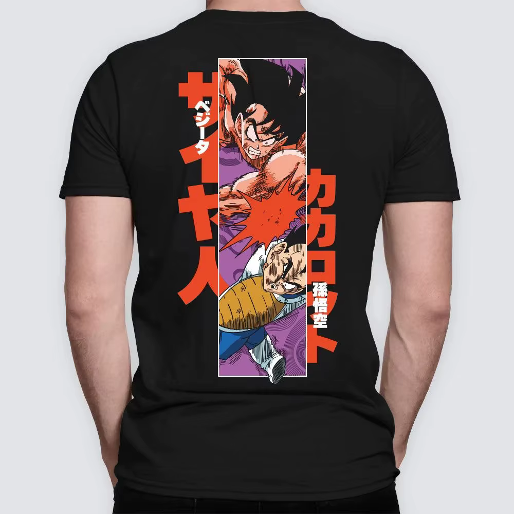 T-shirt Dragon Ball Son Goku imprimé anime japonais