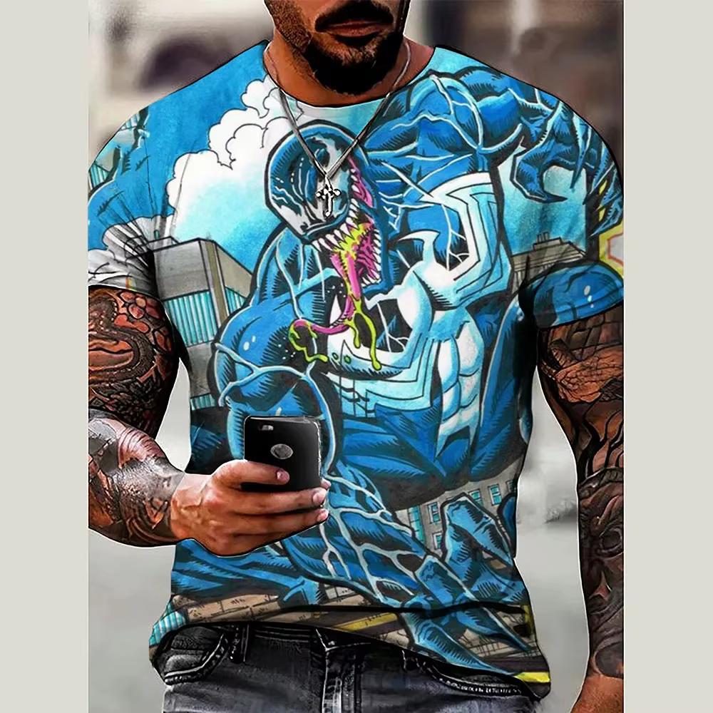 T-shirt Marvel Venom imprimé en 3D