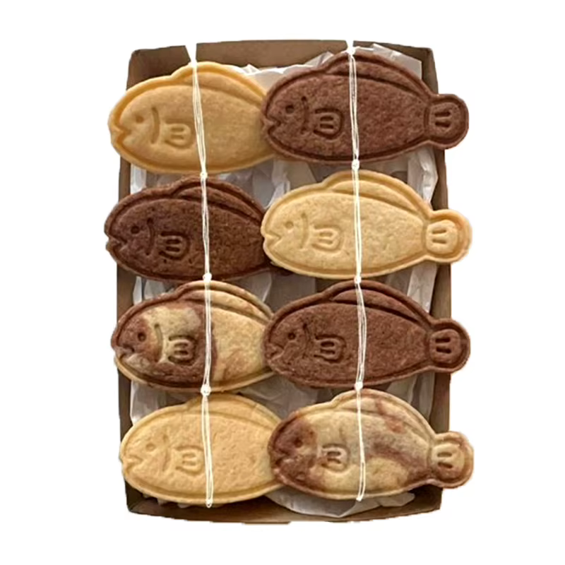 Mignon poisson forme Cookie Cutter poisson ours Cookie Cutter bricolage Fondant gâteaux Biscuits en plastique moule fête Dessert bonbons décor fournitures