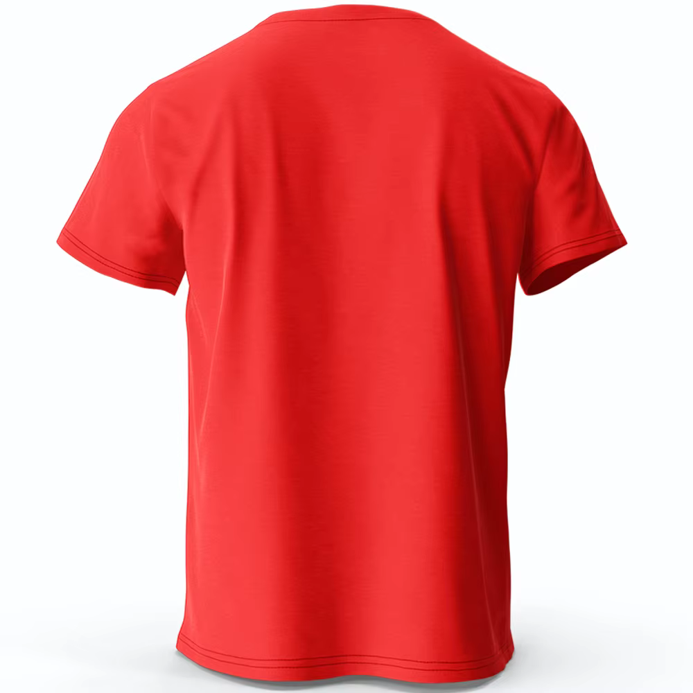 T-shirt animal fantaisiste peint à la main 100 % coton - Style dessin animé mignon