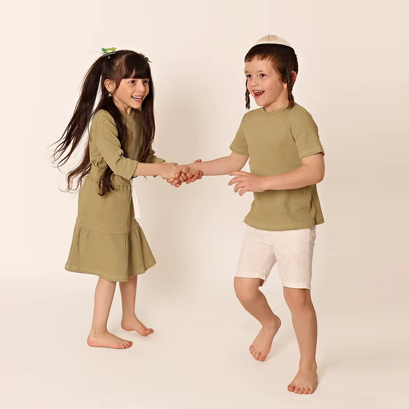 T-shirt à manches courtes et longues pour garçon et fille