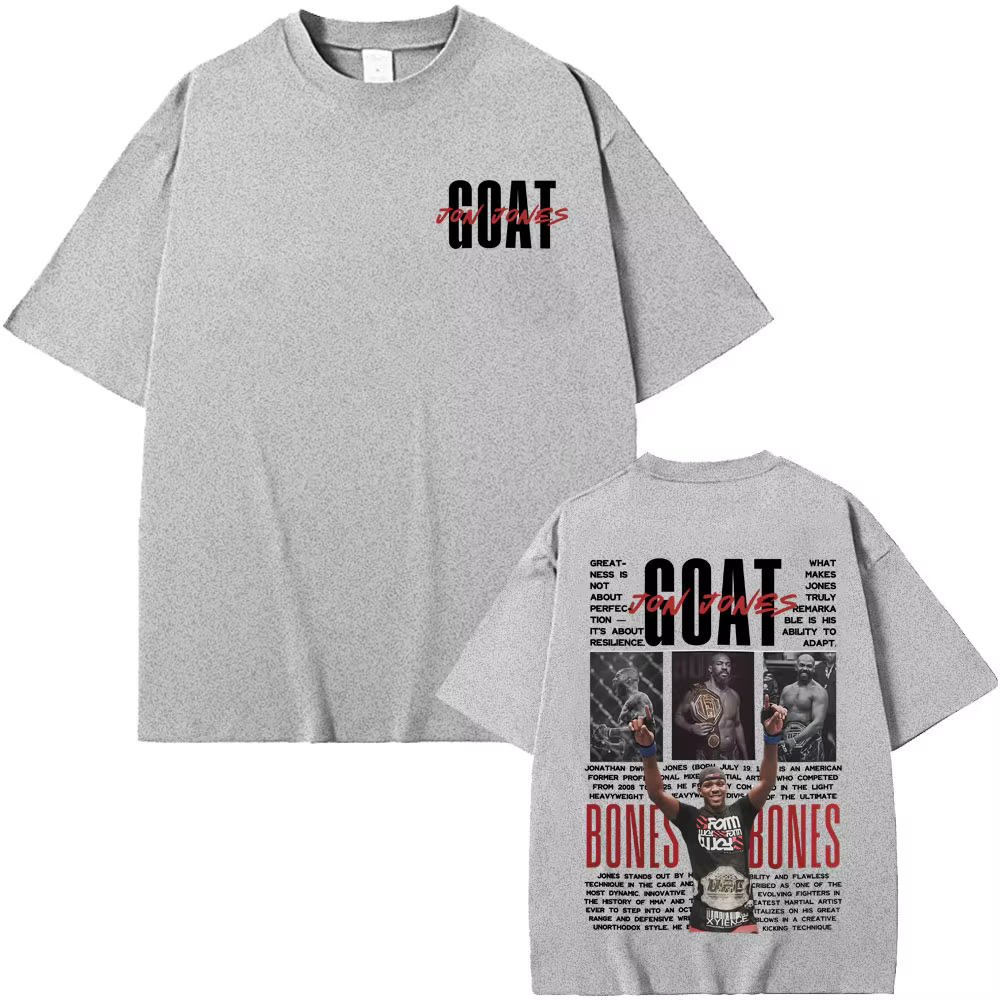 T-shirts graphiques vintage JON JONES BONES pour hommes et femmes